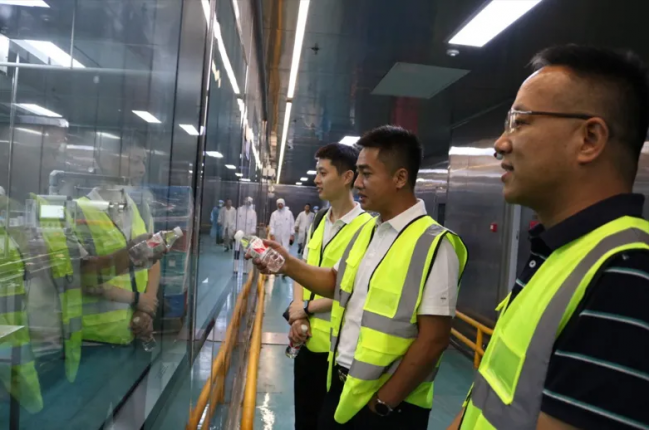 中物联食材分会常务副秘书长于凤龙一行莅临快行天下调研座谈